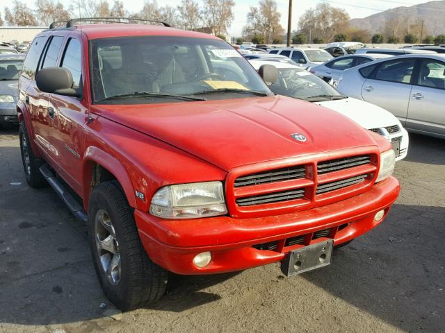 1B4HS28Y0WF197919 - 1998 DODGE DURANGO RED photo 1