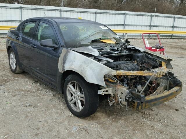 1B3LC56K08N682842 - 2008 DODGE AVENGER SX BLUE photo 1