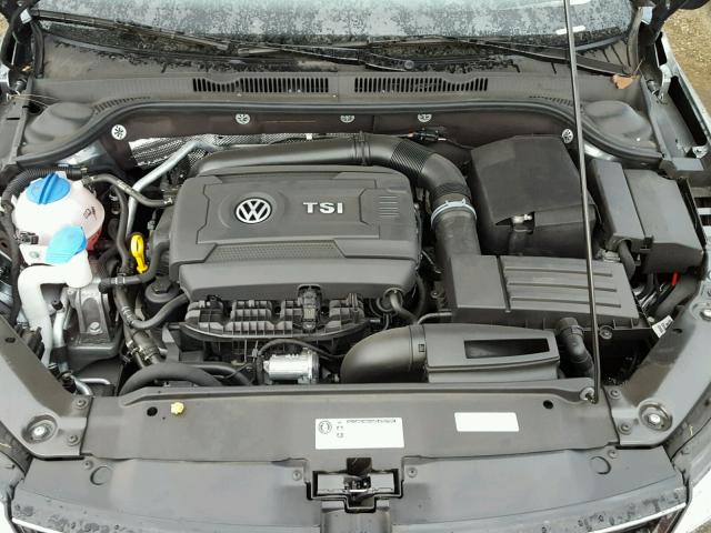 3VWL17AJ9HM372257 - 2017 VOLKSWAGEN JETTA SEL CHARCOAL photo 7