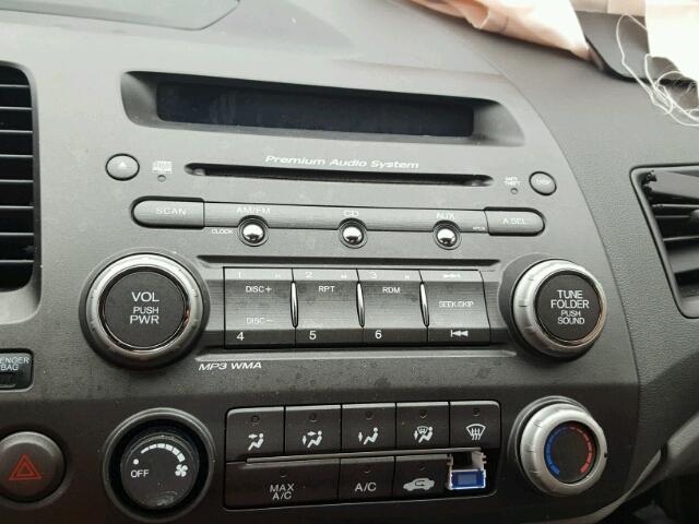 2HGFG1B99AH522759 - 2010 HONDA CIVIC EXL 蓝色 照片 9