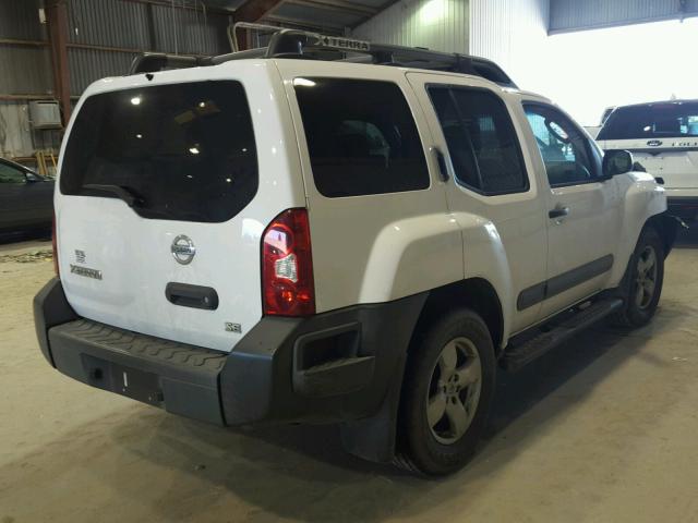 5N1AN08U68C538155 - 2008 NISSAN XTERRA OFF WHITE photo 4