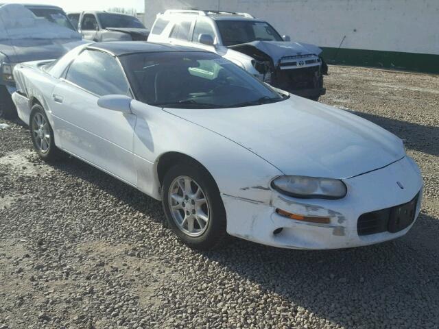 2G1FP22K222165266 - 2002 CHEVROLET CAMARO WHITE photo 1