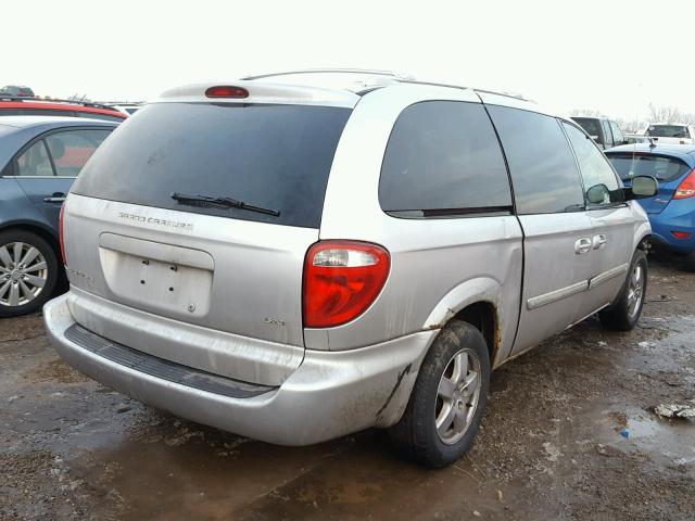 2D4GP44L44R542514 - 2004 DODGE GRAND CARA GRAY photo 4