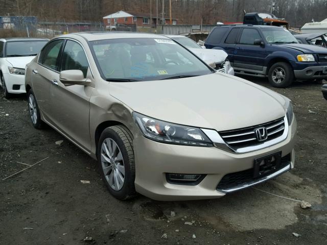 1HGCR3F82DA032368 - 2013 HONDA ACCORD EXL TAN photo 1
