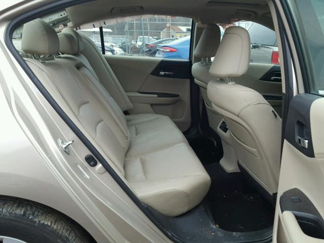 1HGCR3F82DA032368 - 2013 HONDA ACCORD EXL TAN photo 6
