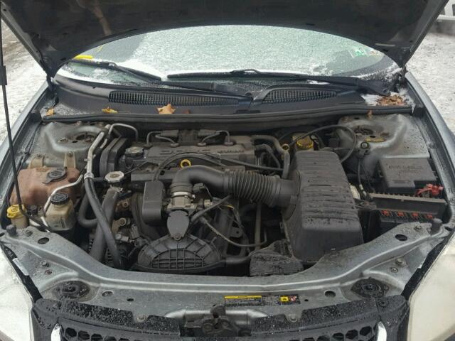 1B3EL46X36N139951 - 2006 DODGE STRATUS SX BLUE photo 7