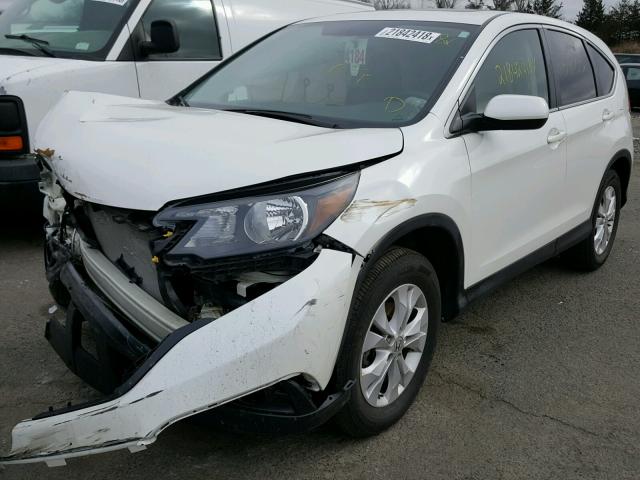 5J6RM4H54DL031494 - 2013 HONDA CR-V EX WHITE photo 2