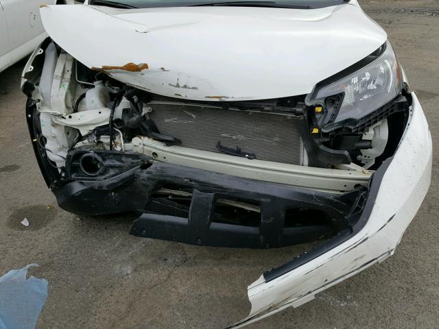 5J6RM4H54DL031494 - 2013 HONDA CR-V EX WHITE photo 9