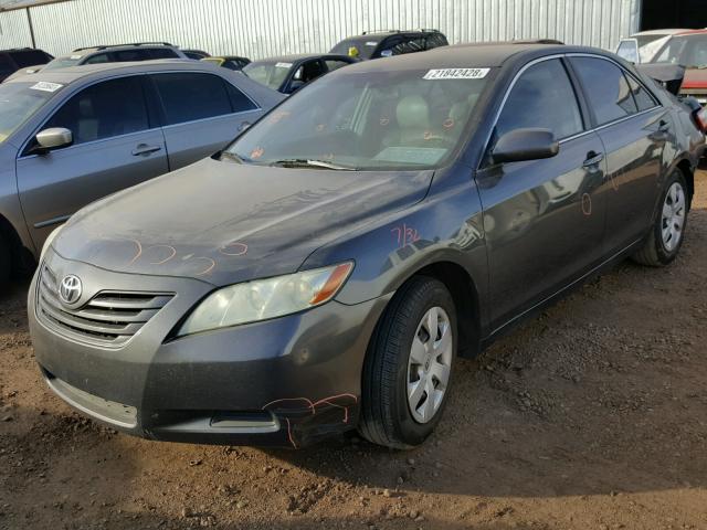 4T1BE46K47U075504 - 2007 TOYOTA CAMRY NEW GRAY photo 2