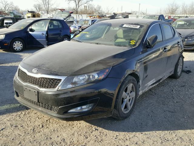 5XXGM4A7XDG132502 - 2013 KIA OPTIMA LX BLACK photo 2