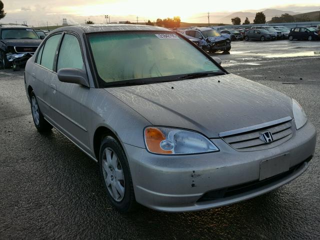 2HGES26782H557691 - 2002 HONDA CIVIC EX ოქროსფერი ფოტო 1