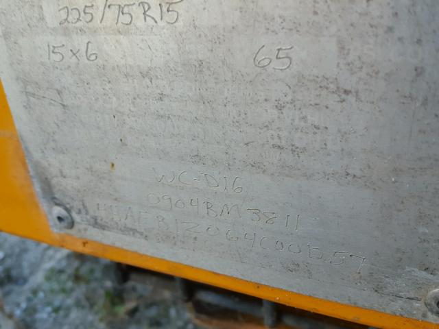 4HAEB1Z064C001257 - 2004 ALTC CHIPPER YELLOW photo 10