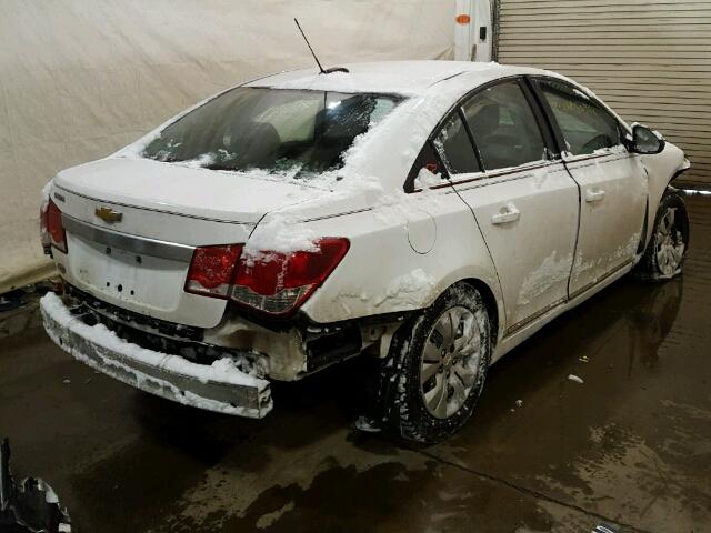 1G1PA5SG0F7146247 - 2015 CHEVROLET CRUZE LS WHITE photo 4