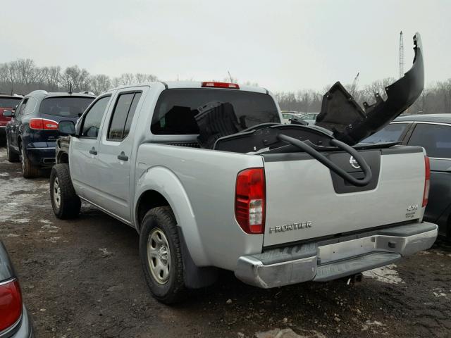 1N6AD0EVXCC420829 - 2012 NISSAN FRONTIER S GRAY photo 3