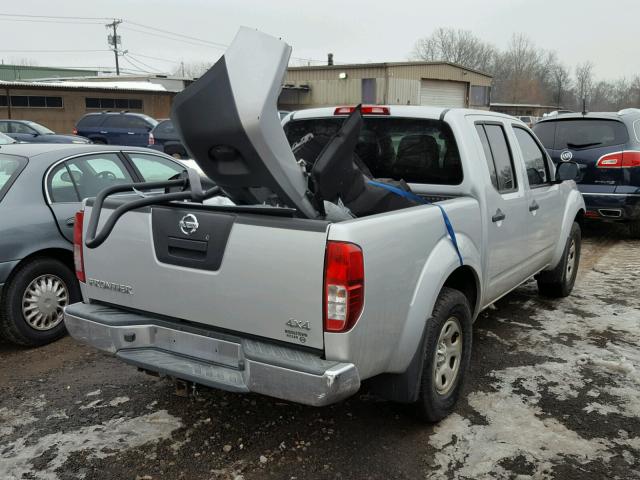 1N6AD0EVXCC420829 - 2012 NISSAN FRONTIER S GRAY photo 4