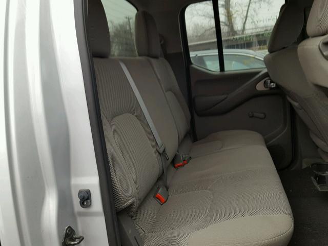 1N6AD0EVXCC420829 - 2012 NISSAN FRONTIER S GRAY photo 6