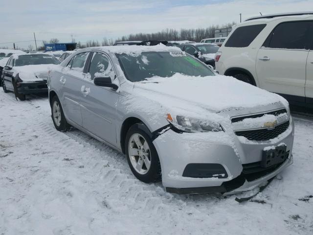 1G11B5SA8DF353826 - 2013 CHEVROLET MALIBU LS SILVER photo 1