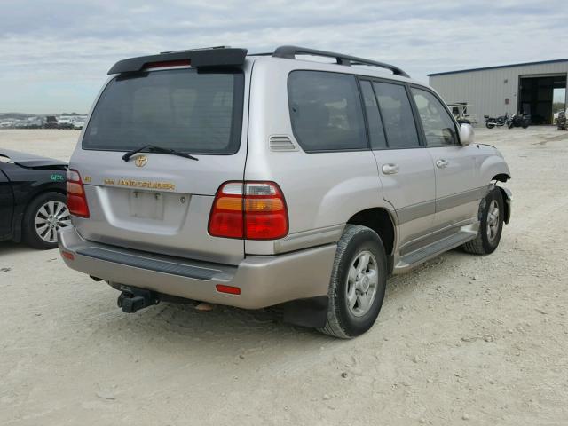 JT3HT05J0Y0126483 - 2000 TOYOTA LAND CRUIS BEIGE photo 4