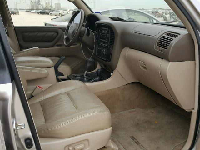 JT3HT05J0Y0126483 - 2000 TOYOTA LAND CRUIS BEIGE photo 5