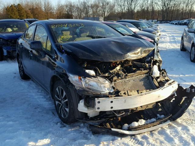2HGFB2F86DH533213 - 2013 HONDA CIVIC EX BLACK photo 1