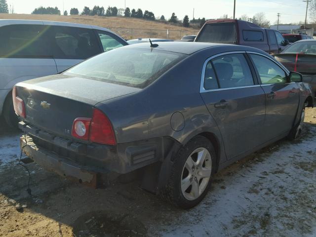 1G1ZG57B294211321 - 2009 CHEVROLET MALIBU LS GRAY photo 4