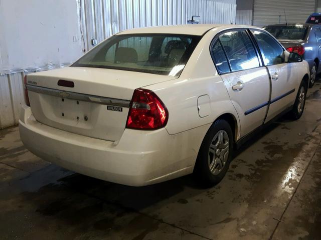 1G1ZS52F14F238922 - 2004 CHEVROLET MALIBU WHITE photo 4