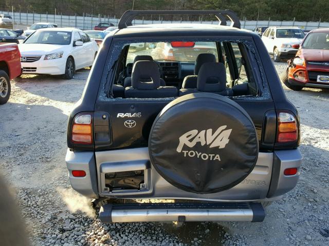 JT3GP10V1Y7072487 - 2000 TOYOTA RAV4 BLACK photo 9