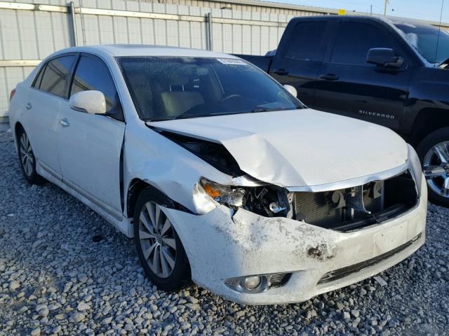 4T1BK3DB0BU402687 - 2011 TOYOTA AVALON BAS WHITE photo 1