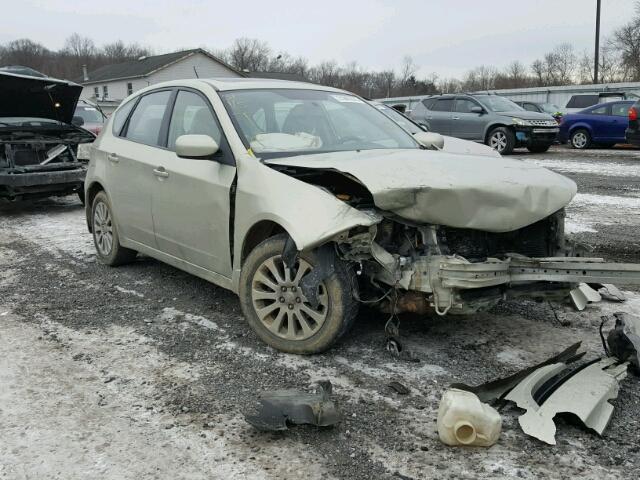 JF1GH60629H802746 - 2009 SUBARU IMPREZA 2. BEIGE photo 1