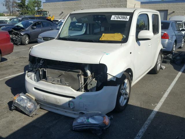 JN8AZ2KR8CT255830 - 2012 NISSAN CUBE BASE WHITE photo 2