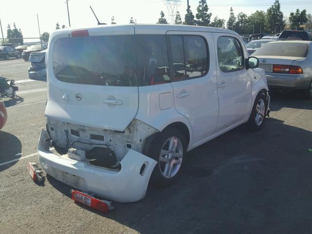 JN8AZ2KR8CT255830 - 2012 NISSAN CUBE BASE WHITE photo 4