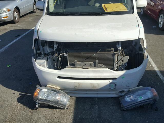 JN8AZ2KR8CT255830 - 2012 NISSAN CUBE BASE WHITE photo 9