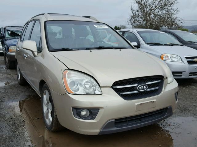 KNAFG526X77039262 - 2007 KIA RONDO LX BEIGE photo 1