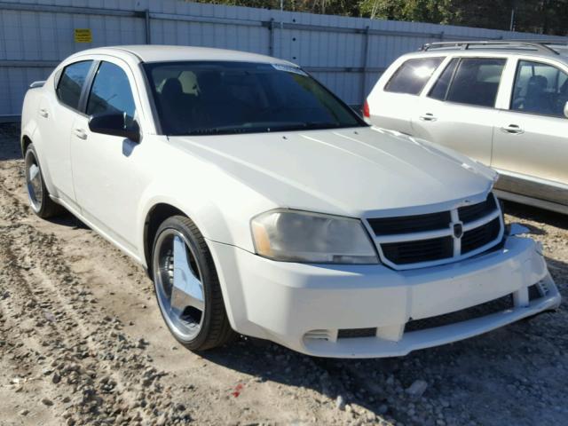 1B3LC46R08N624088 - 2008 DODGE AVENGER SE SILVER photo 1