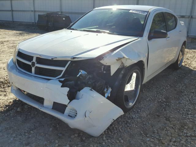 1B3LC46R08N624088 - 2008 DODGE AVENGER SE SILVER photo 2