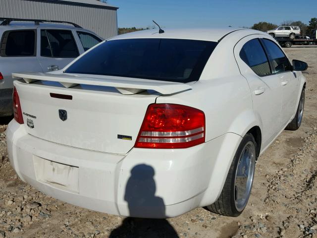 1B3LC46R08N624088 - 2008 DODGE AVENGER SE SILVER photo 4