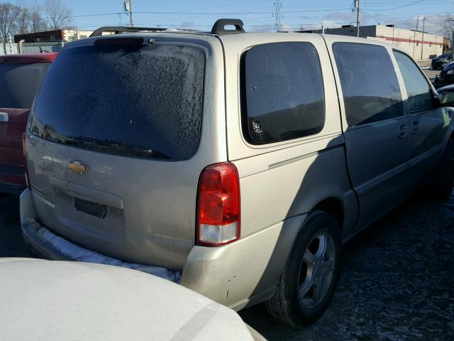1GNDV33147D146954 - 2007 CHEVROLET UPLANDER L 棕色 照片 4