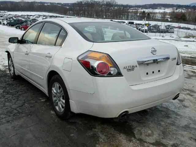 1N4AL2AP2CC228223 - 2012 NISSAN ALTIMA BAS WHITE photo 3