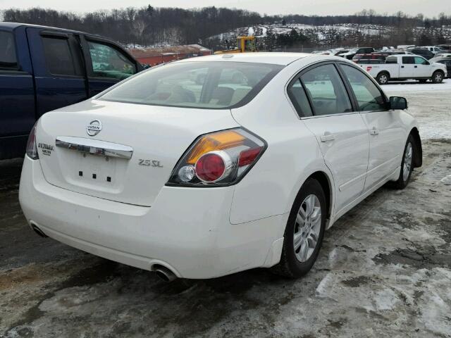 1N4AL2AP2CC228223 - 2012 NISSAN ALTIMA BAS WHITE photo 4