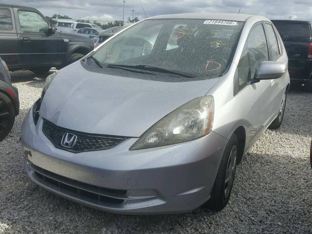 JHMGE8H39CC029057 - 2012 HONDA FIT GRAY photo 2