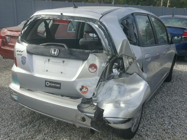 JHMGE8H39CC029057 - 2012 HONDA FIT GRAY photo 4