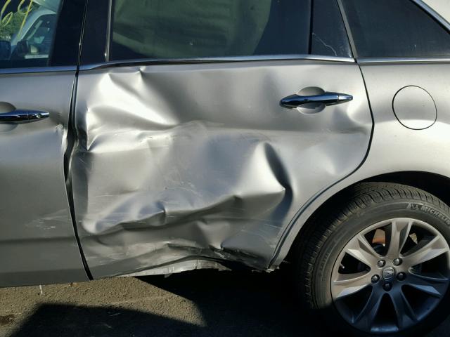 2HNYD2H72AH502052 - 2010 ACURA MDX ADVANC 银色 照片 9