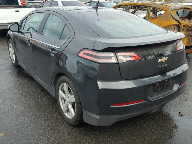 1G1RF6E48EU155196 - 2014 CHEVROLET VOLT CHARCOAL photo 3