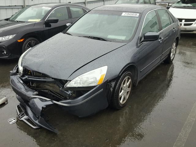 1HGCM66554A053172 - 2004 HONDA ACCORD EX CHARCOAL photo 2