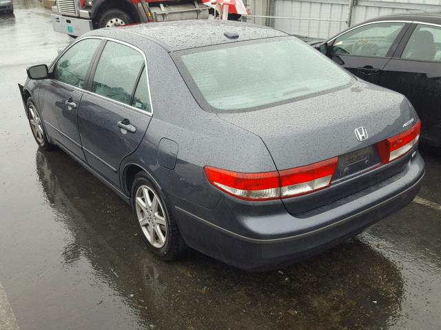 1HGCM66554A053172 - 2004 HONDA ACCORD EX CHARCOAL photo 3