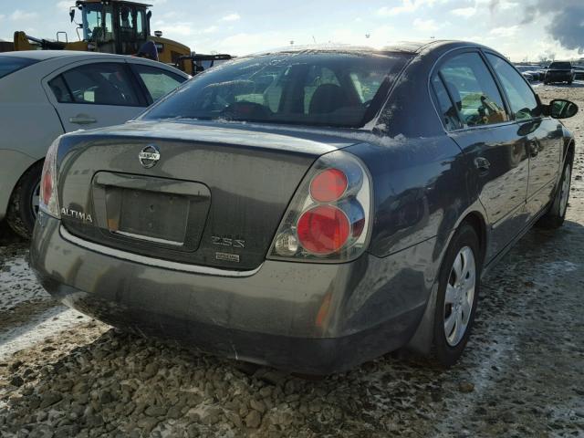 1N4AL11D06C244991 - 2006 NISSAN ALTIMA S GRAY photo 4