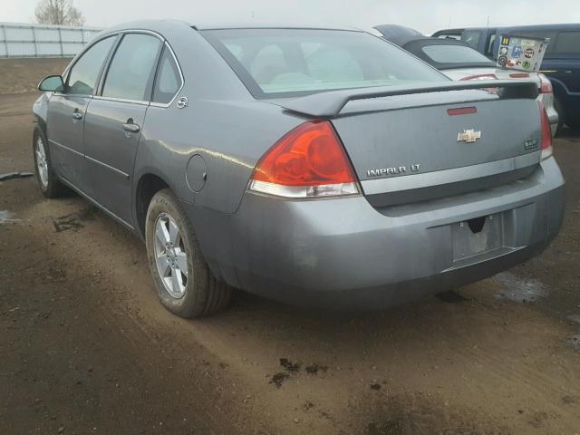 2G1WT58N889103577 - 2008 CHEVROLET IMPALA LT GRAY photo 3