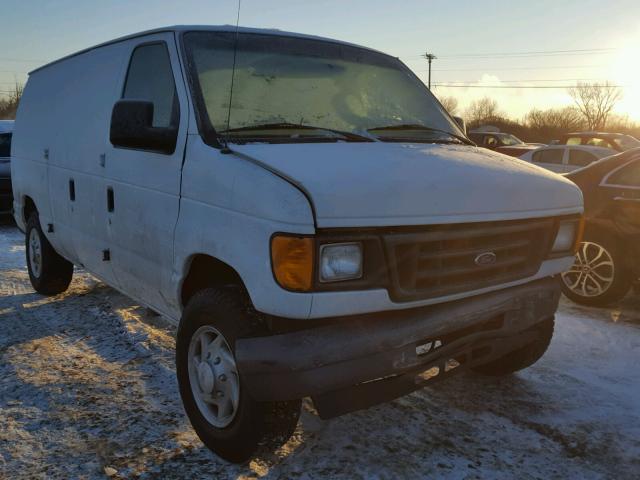 1FTNE14W97DA71907 - 2007 FORD ECONOLINE WHITE photo 1