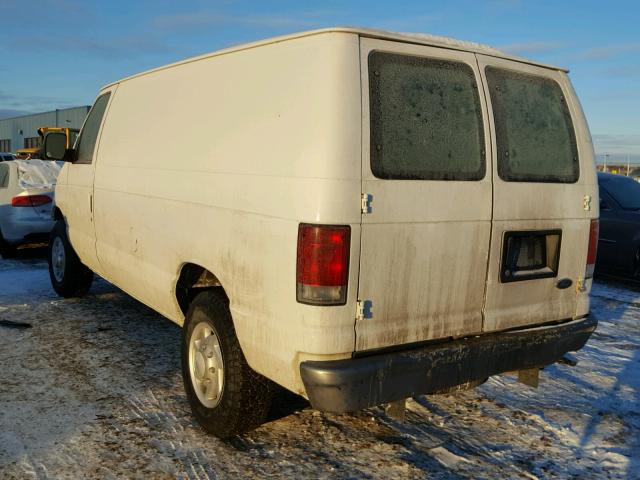 1FTNE14W97DA71907 - 2007 FORD ECONOLINE WHITE photo 3