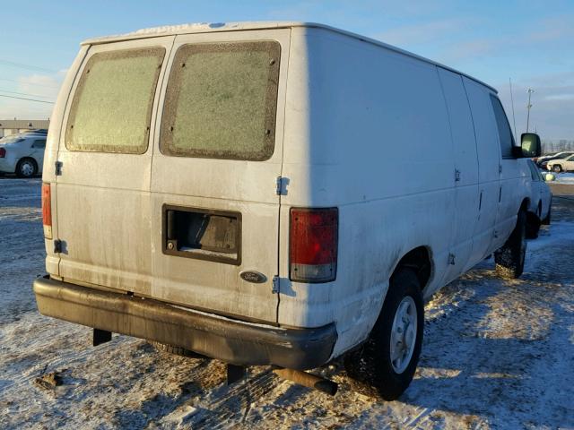 1FTNE14W97DA71907 - 2007 FORD ECONOLINE WHITE photo 4